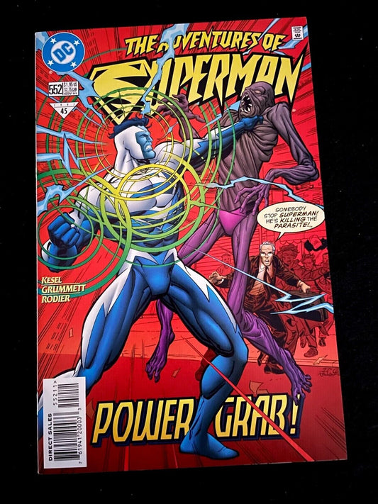 Adventures of Superman #552 1997 - HIGH GRADE