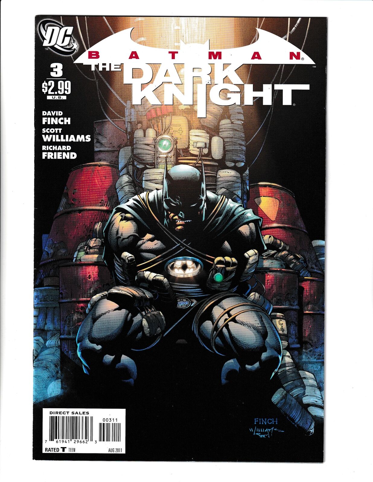 Batman: Dark Knight #3 (2011) DC Comics