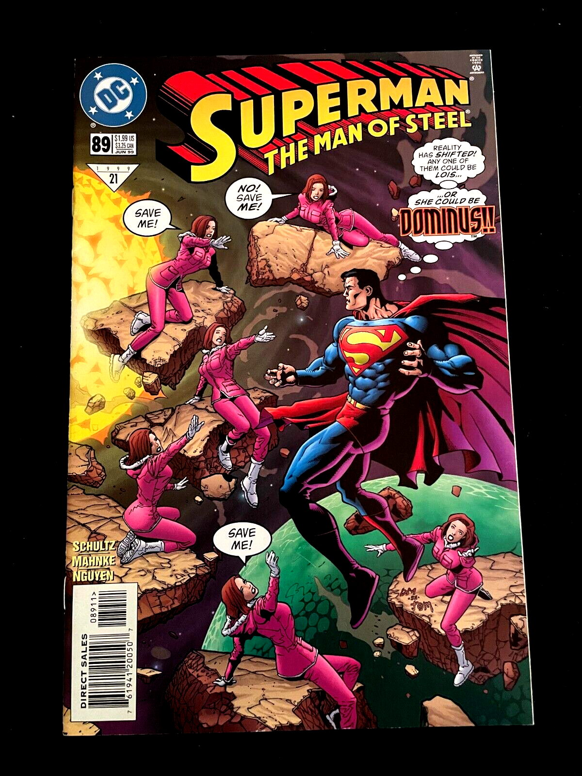 Superman: The Man of Steel #89  1999 - VERY HIGH GRADE