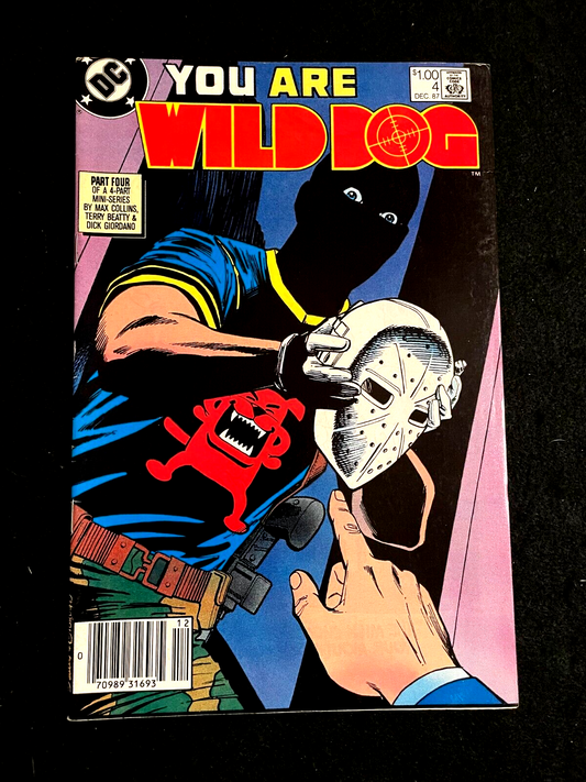 Wild Dog #4 1987 - Canadian Newsstand - VERY HIGH GRADE