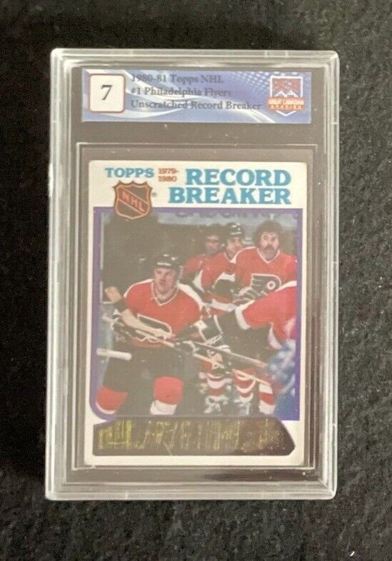 1980-81 Topps Record Breaker - #1 GRADED GCG 7