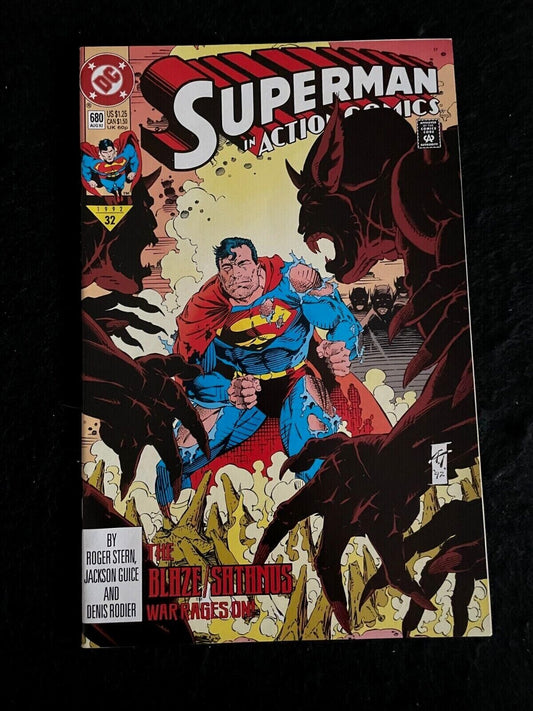 Action Comics #680 1992 -HIGH GRADE