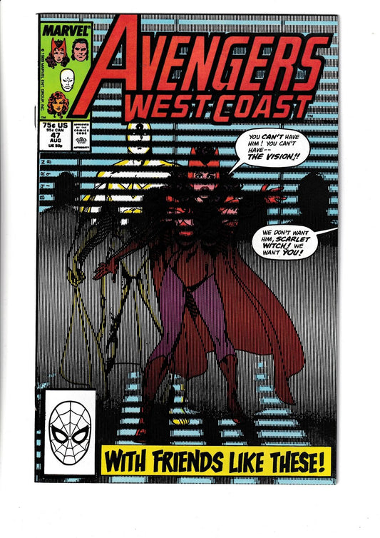 Avengers West Coast #47 (1989) Marvel Comics