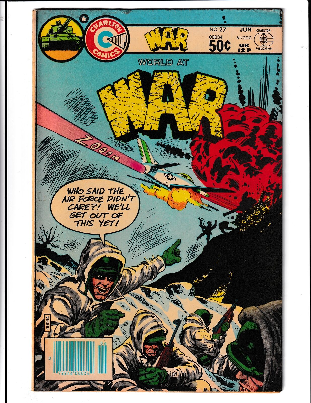 War #27 (1981) Charlton Comics