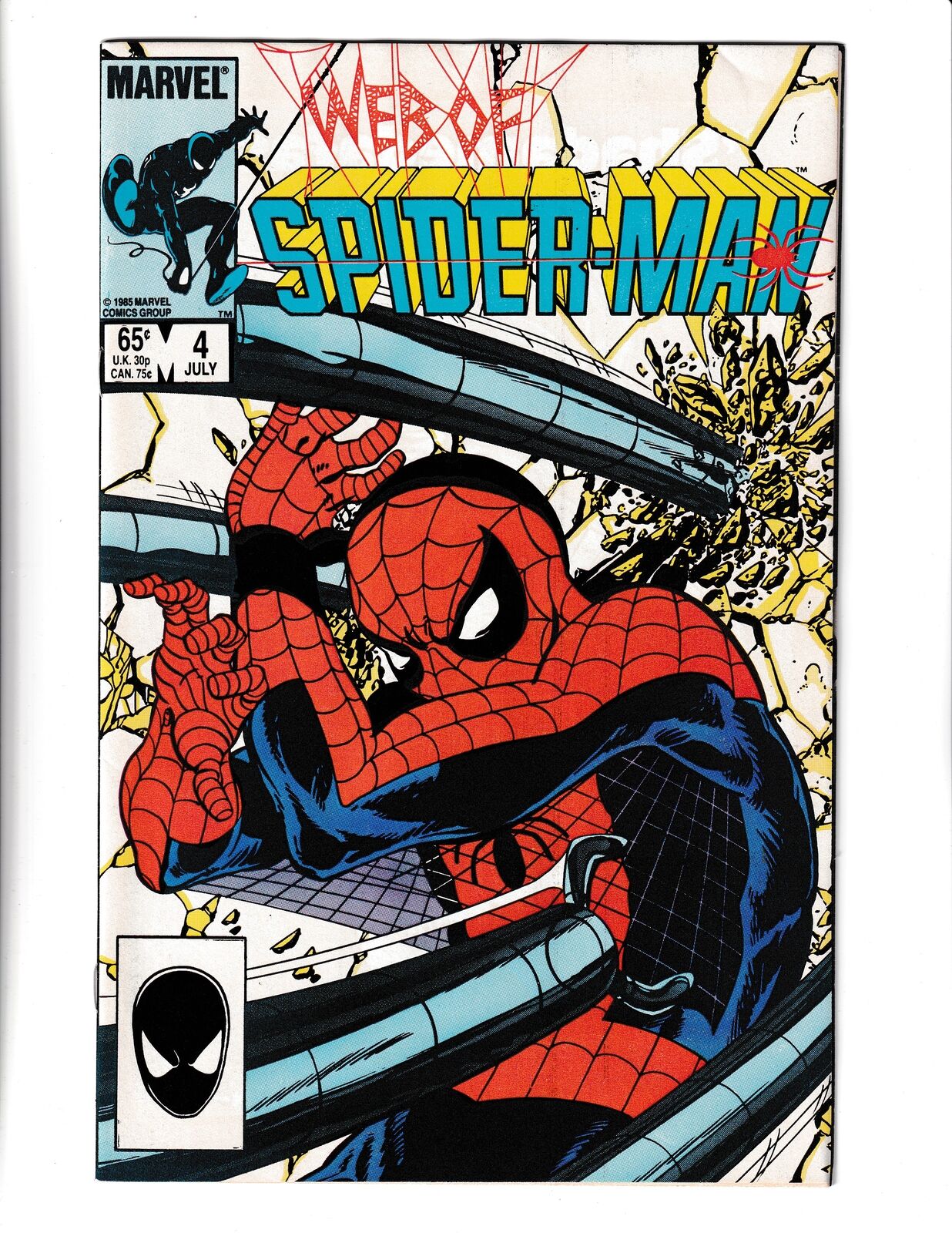 Web of Spider-Man #4 (1985) Marvel Comics