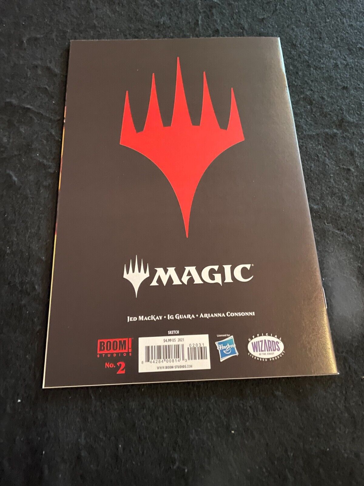 Magic the Gathering #2F 2021 Blank Cover Variant - VERY HIGH GRADE