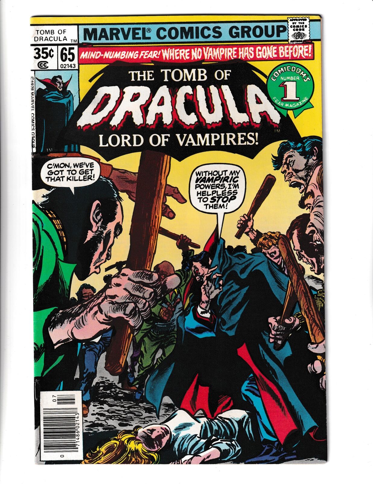 Tomb of Dracula #65 (1978) Marvel Comics