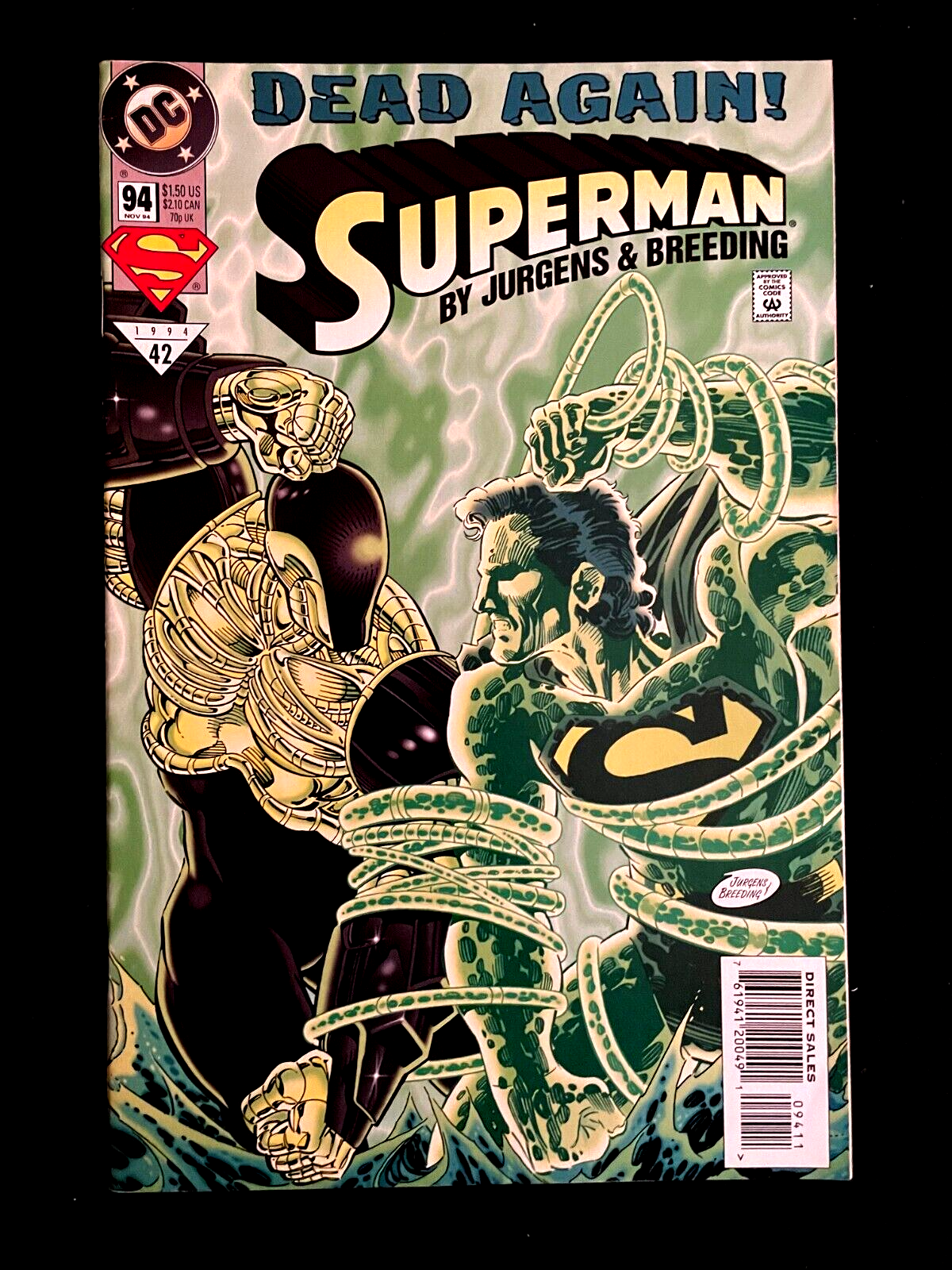 Superman #94 1994 -  VERY HIGH GRADE