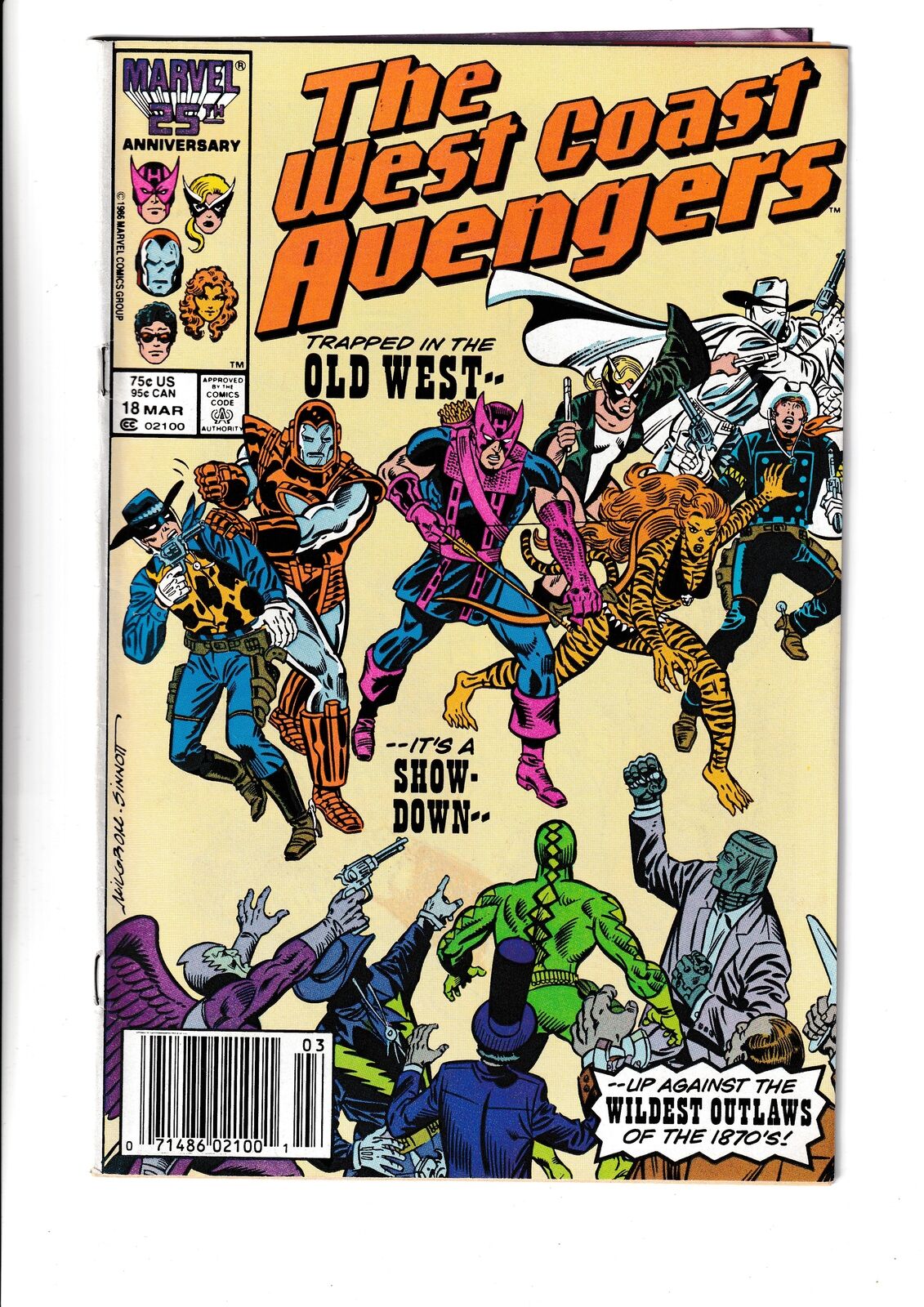 West Coast Avengers #18 (1987) Marvel Comics