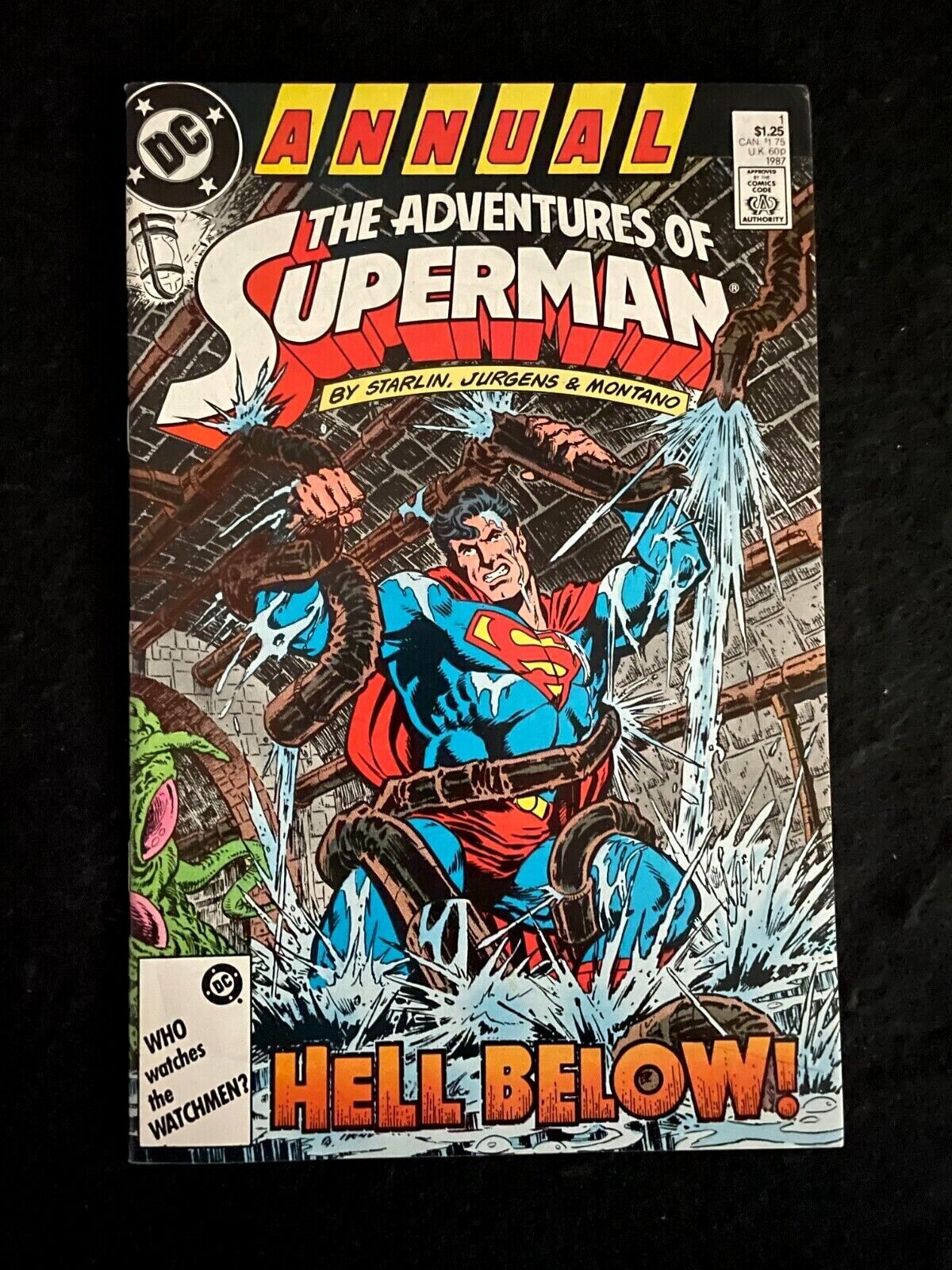 Adventure of Superman Annual #1 1987