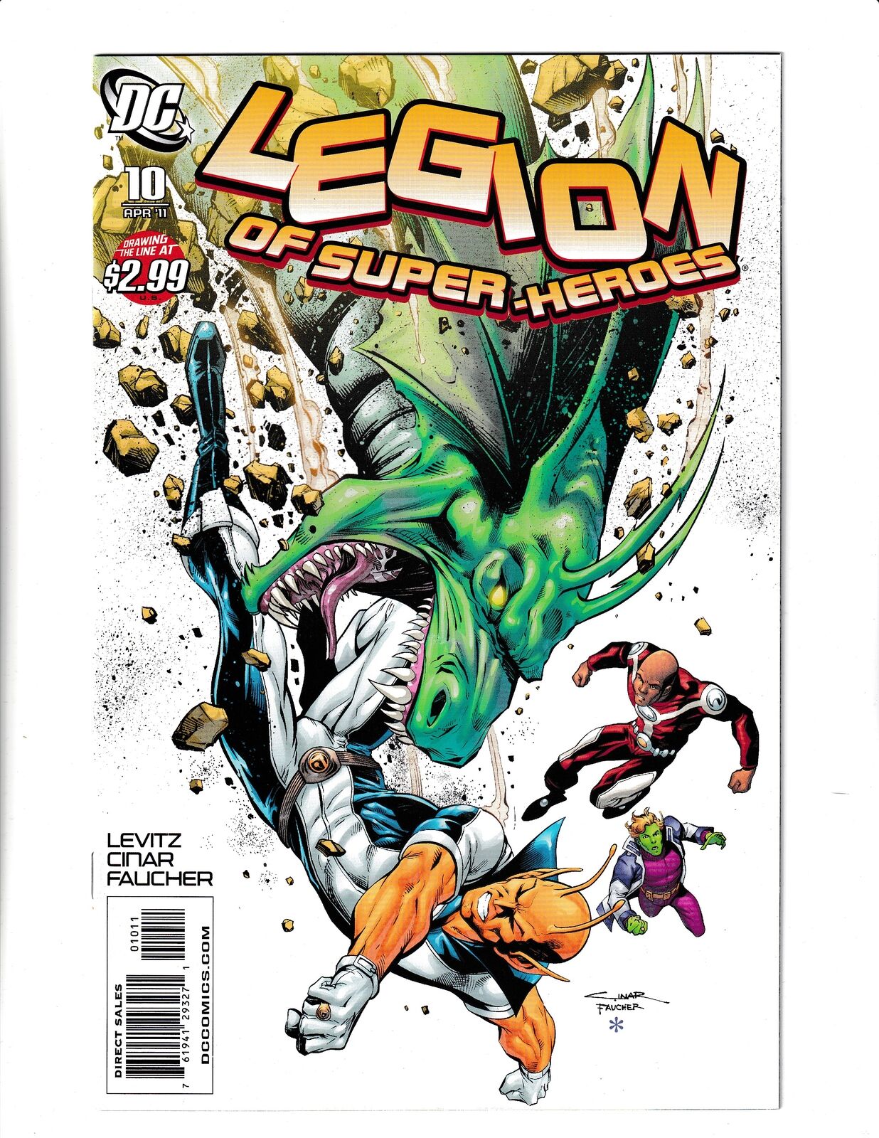 Legion of Super-Heroes #10 (2011) DC Comics