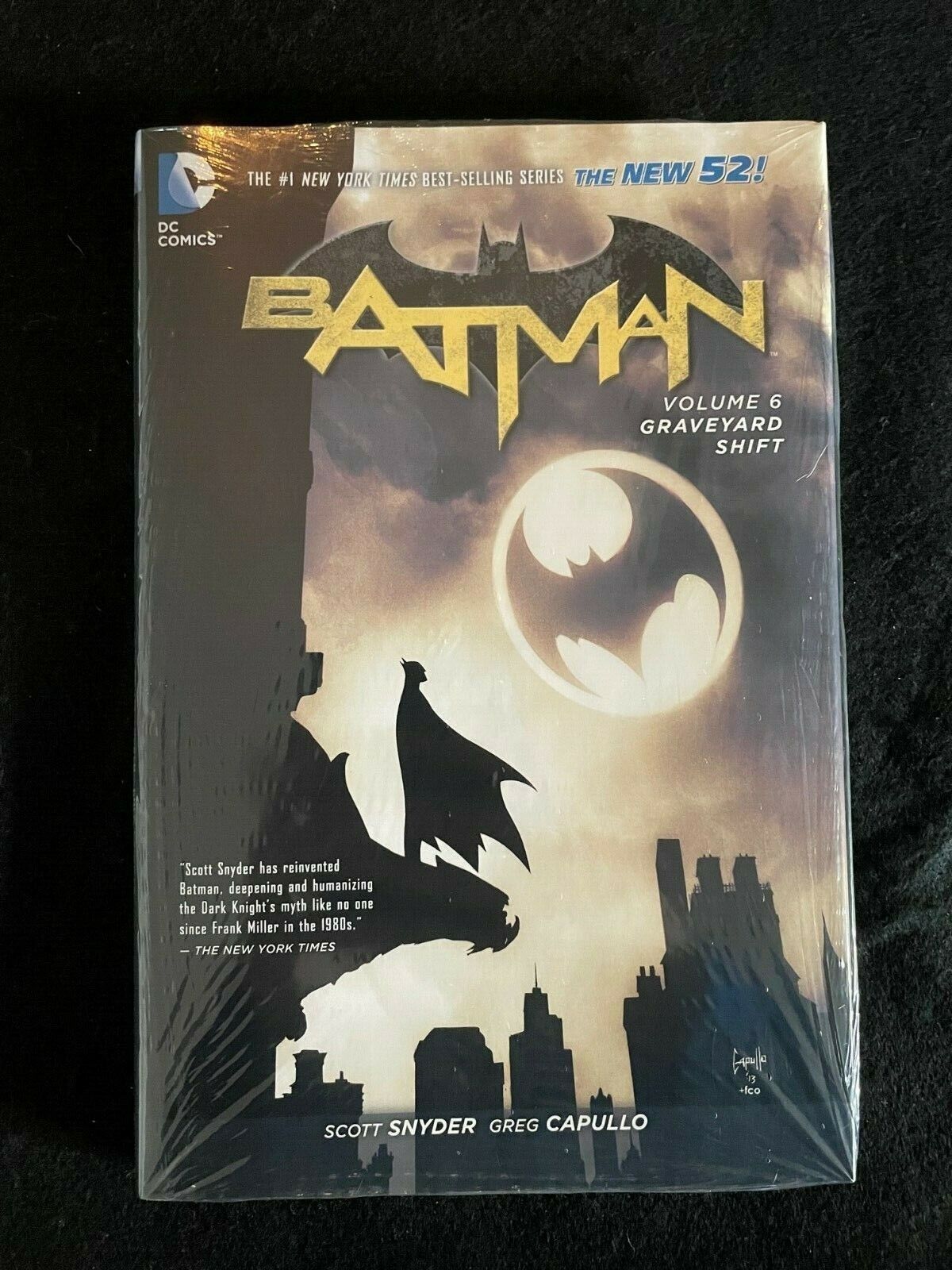 Batman HARDCOVER Book #6 "The Graveyard Shift" SEALED DC Comics 2015