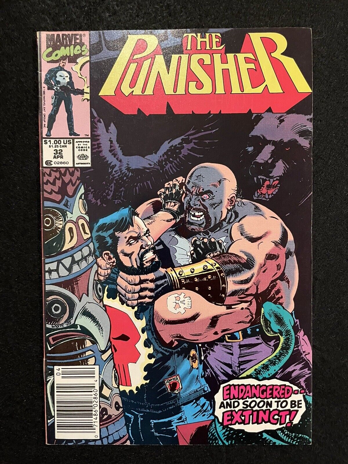 Punisher #32 - Mike Baron Story - 1990 Marvel Comics