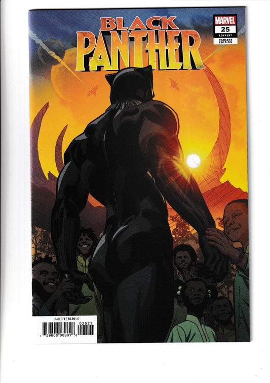 Black Panther #25B (2021) Variant Brian Stelfreeze Final Issue Marvel Comics