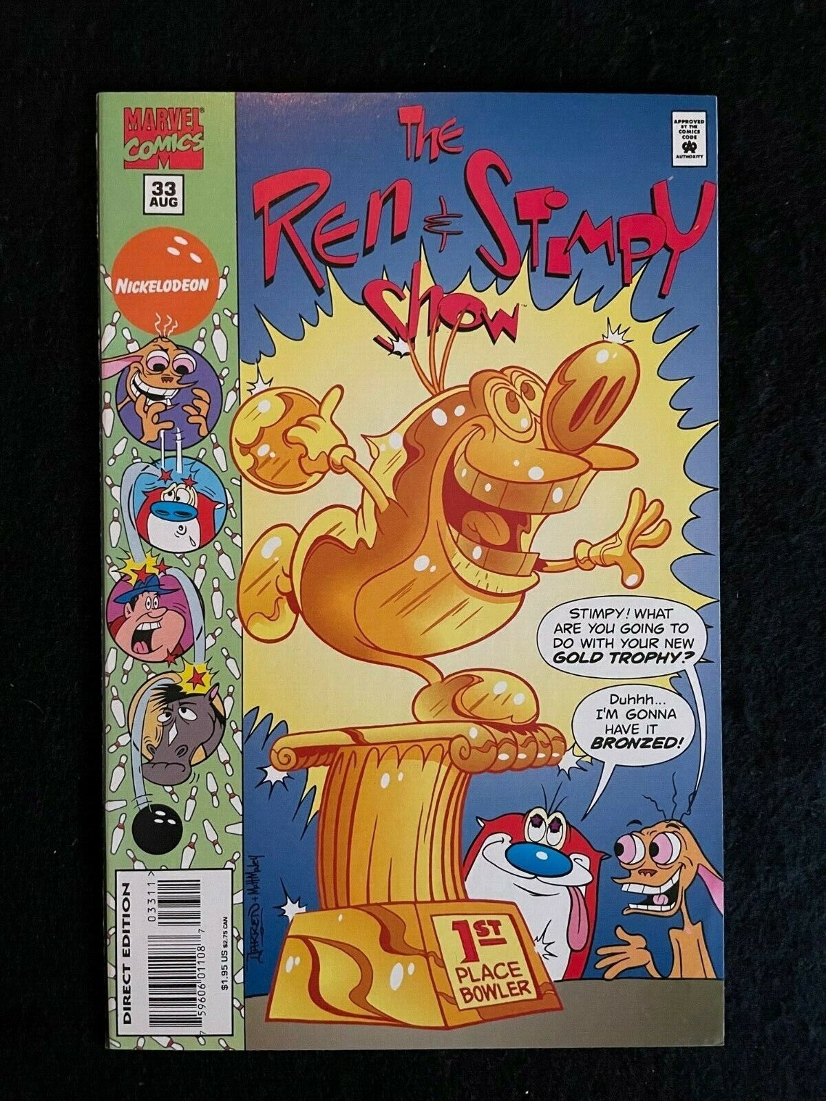 Ren & Stimpy Show #33 1995 Marvel HIGH GRADE