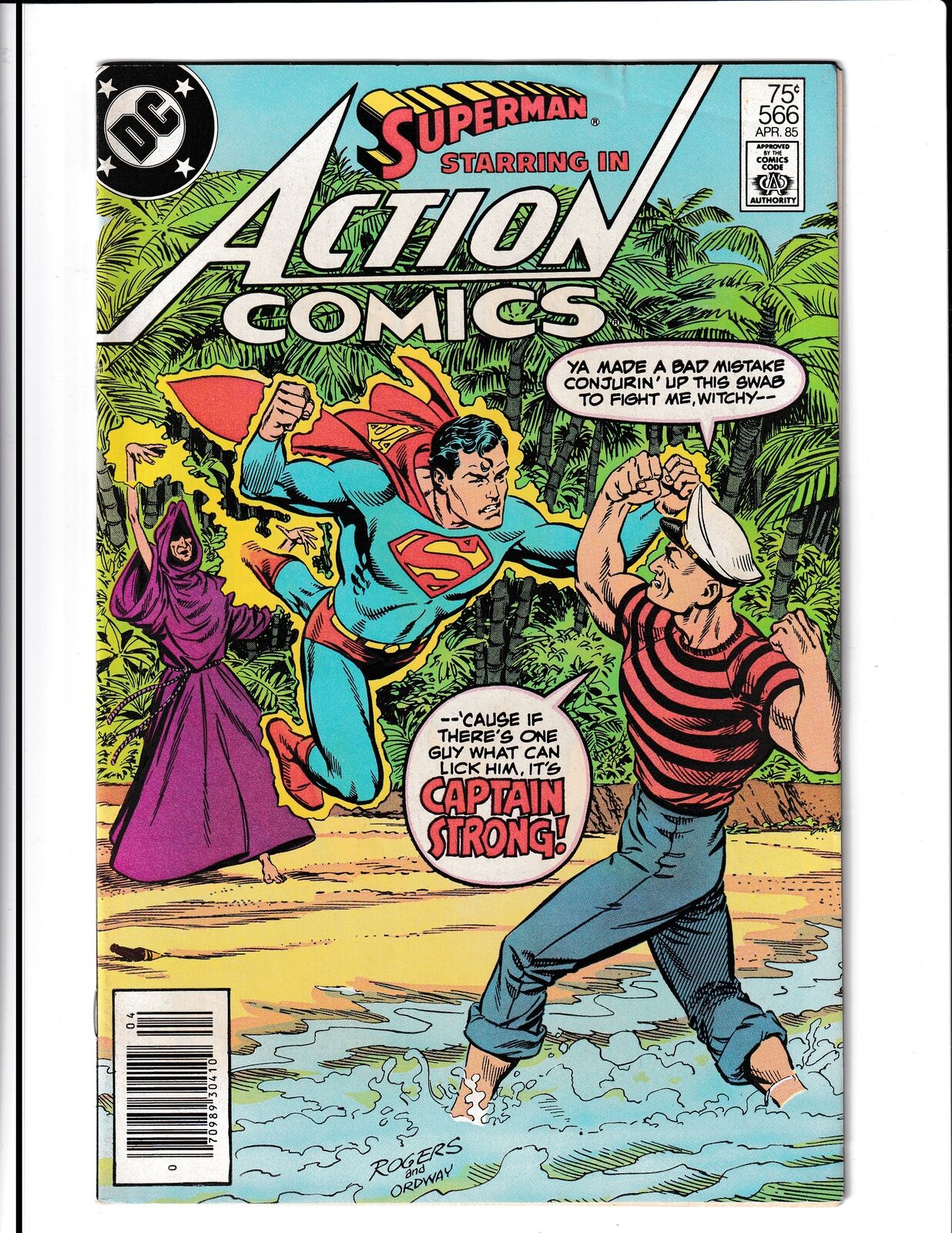 Action Comics #566 (1985) Newsstand DC Comics