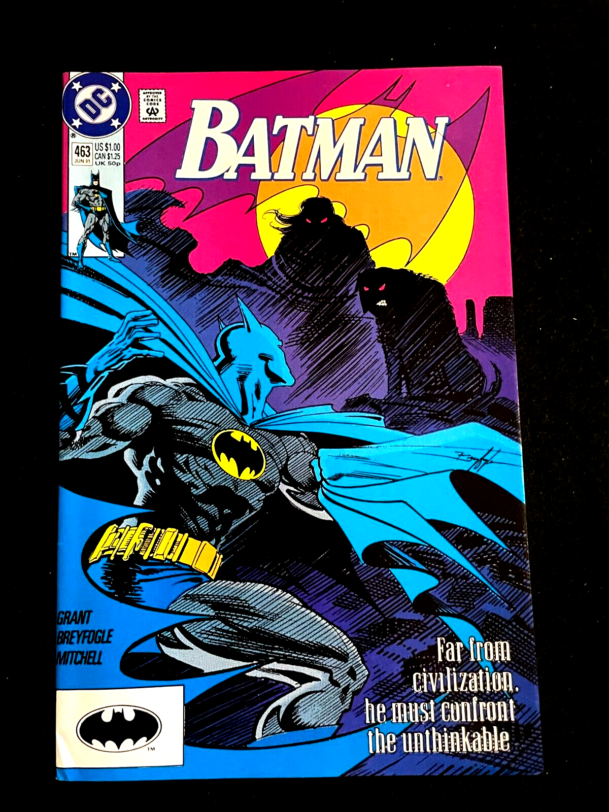 Batman #463 1991 - Spirit of the Beast Pt 2