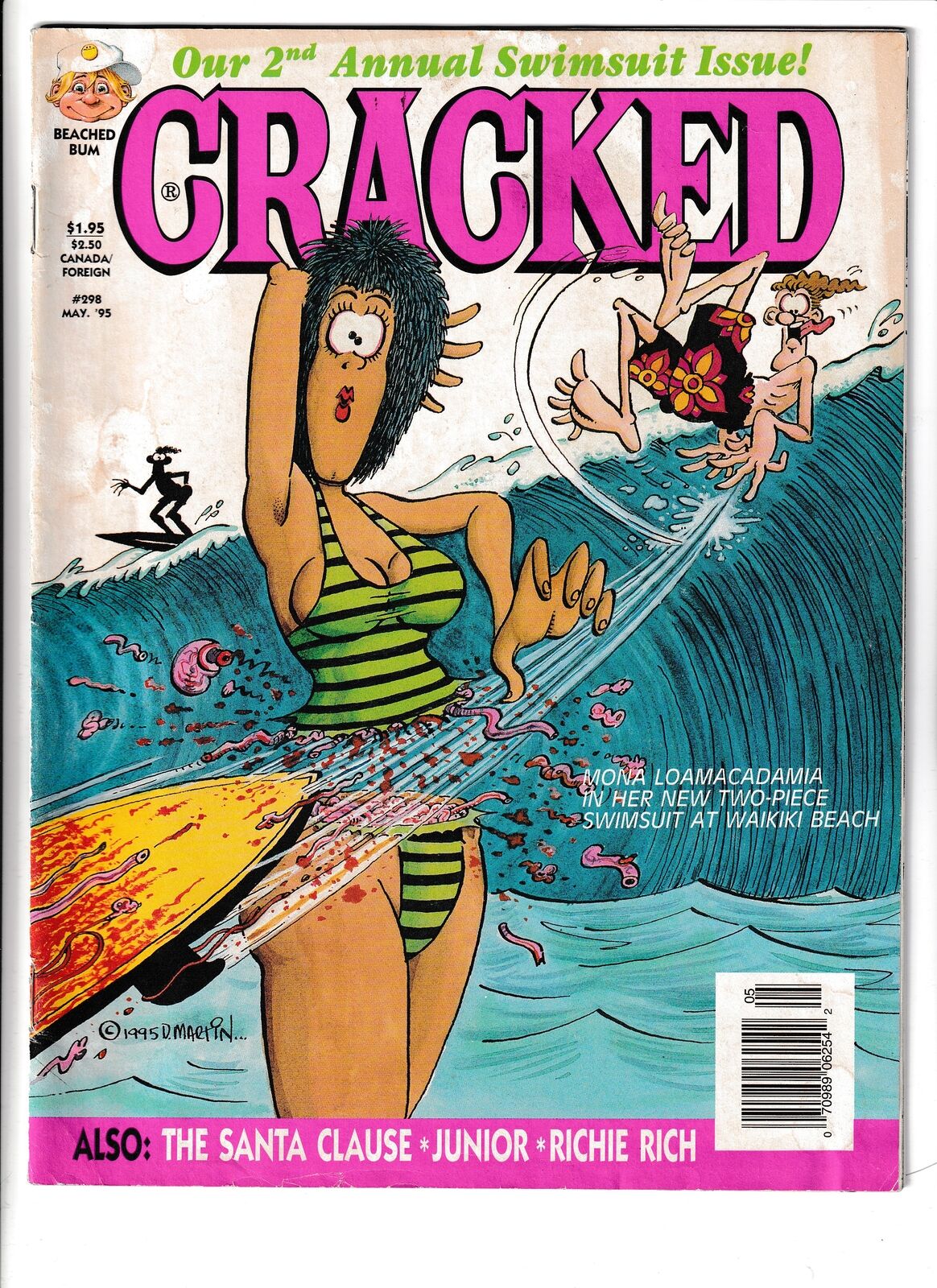 Cracked #298 (1995) Globe Comics