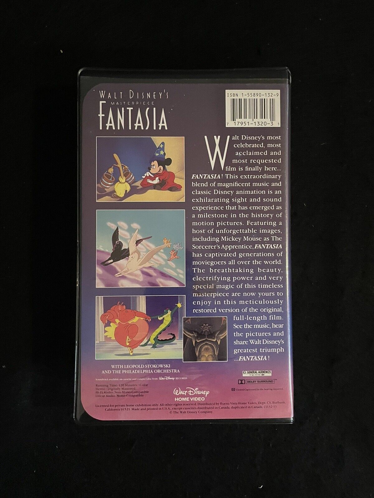 Disney's Masterpieces Fantasia - Clamshell VHS