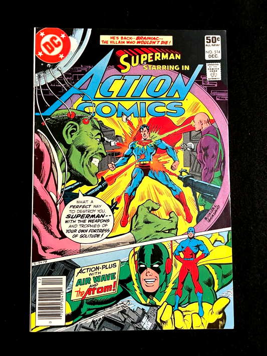 Action Comics #514 1980 - HIGH GRADE