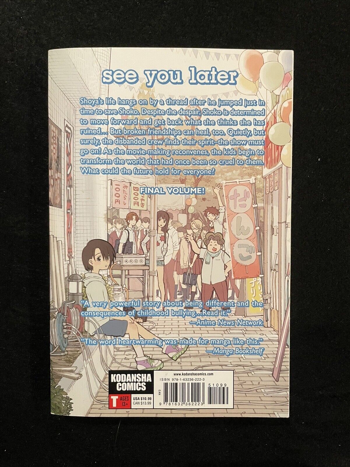 A Silent Voice Volume 7 - English Language Manga - Yoshitoki Oima (2014)