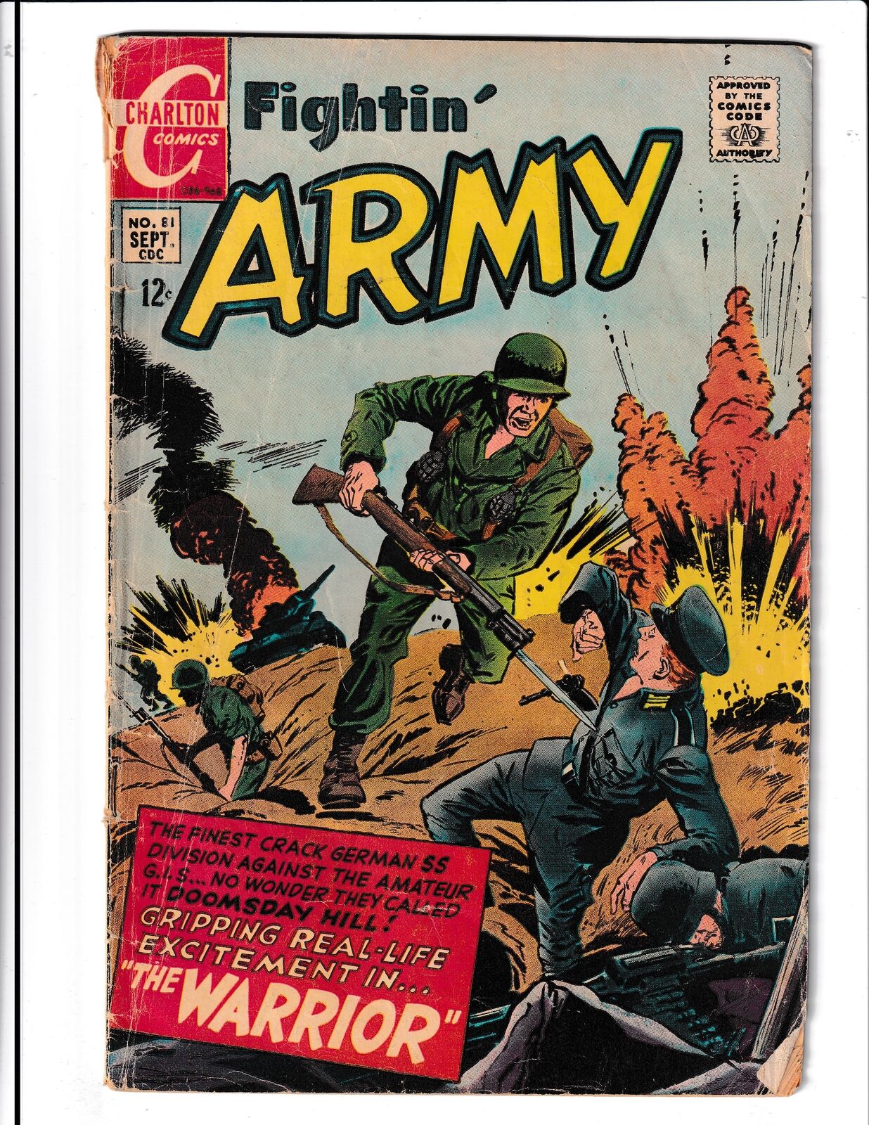 Fightin' Army #81 (1968) Charlton Comics