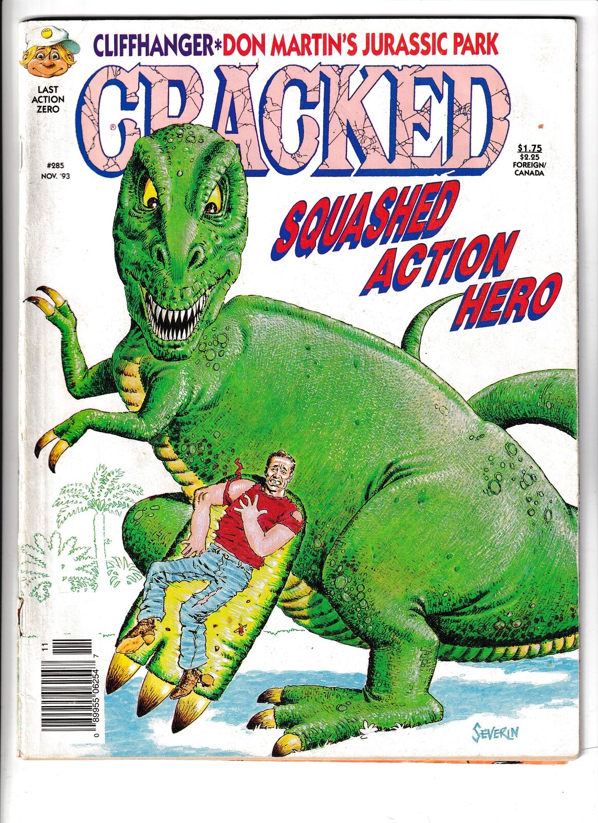 Cracked #285 (1993) Globe Comics