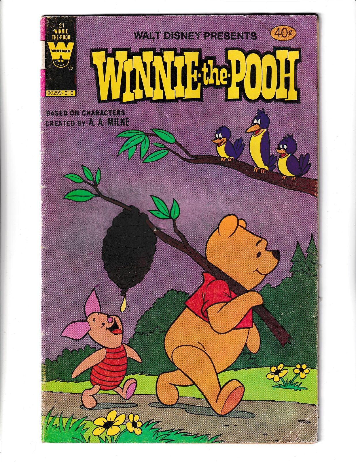 Winnie the Pooh #21 (1980) Whitman Comics