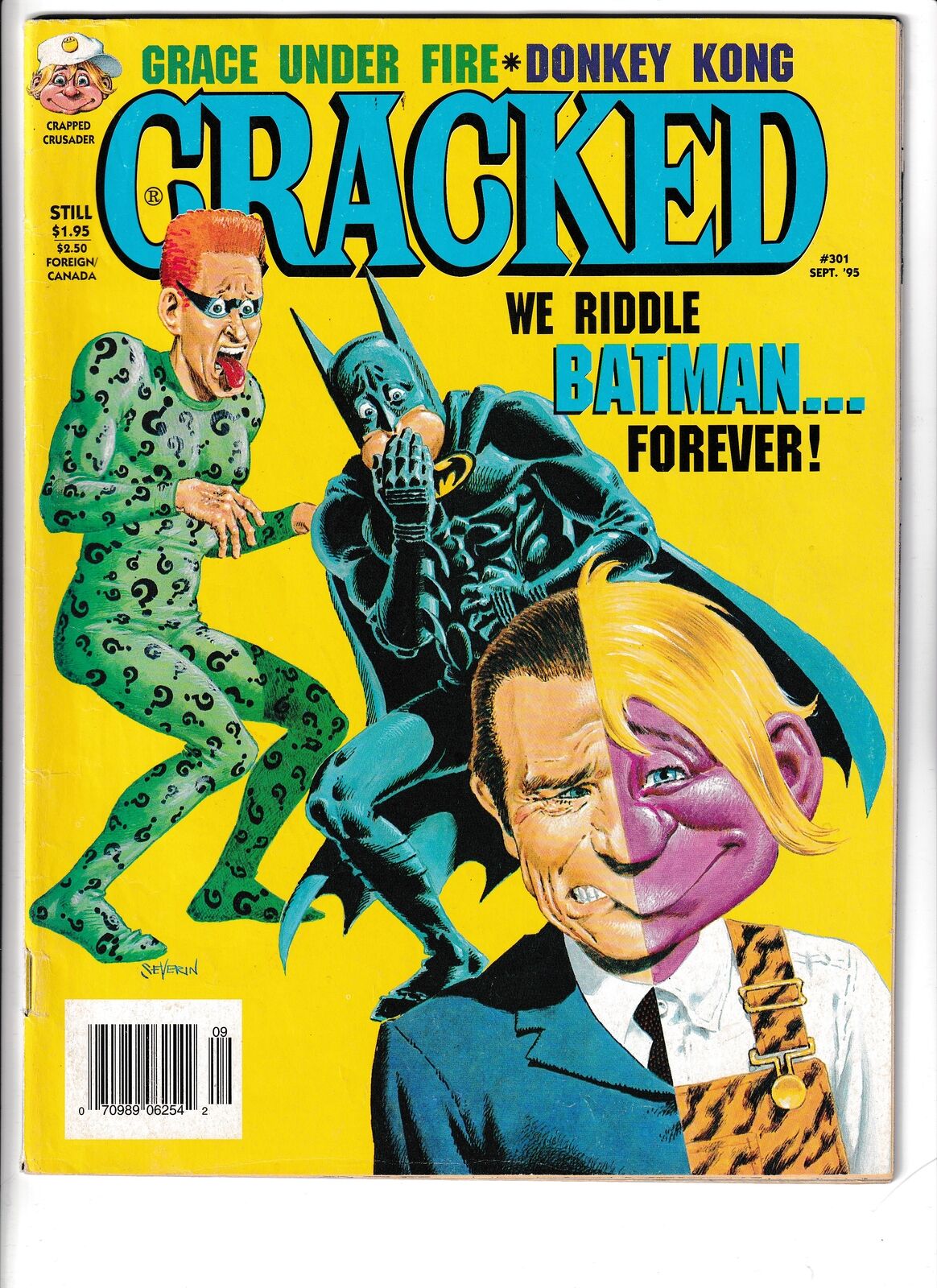 Cracked #301 (1995) Globe Comics