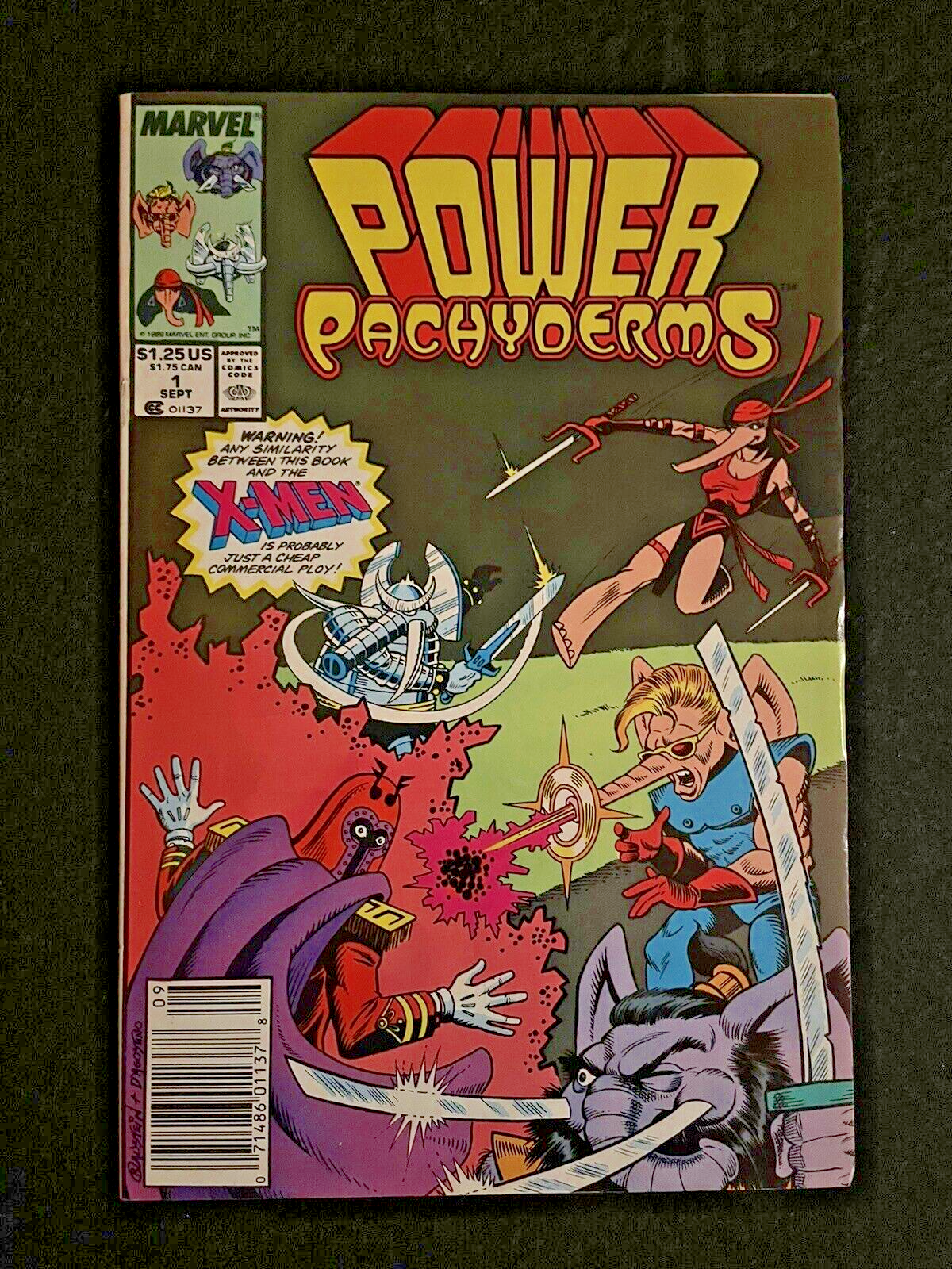 Power Pachyderms #1 1989