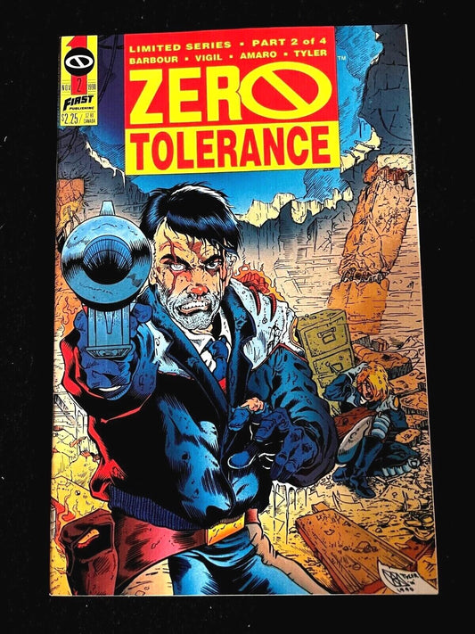 Zero Tolerance #2 1990 VERY HIGH GRADE