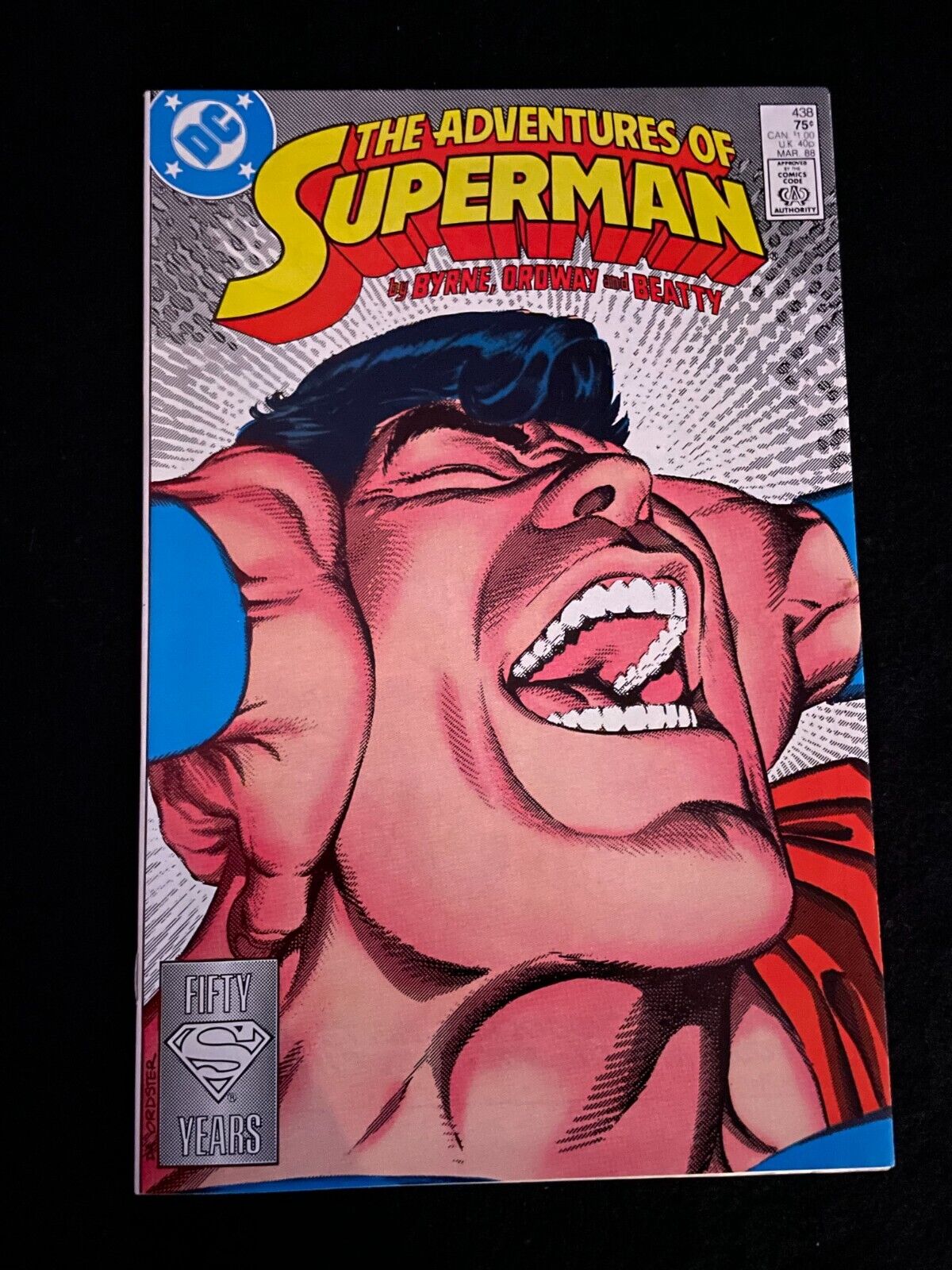 Adventure of Superman #438 1988 - VERY HIGH GRADE