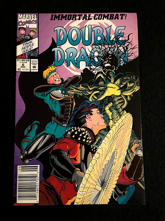 Double Dragon #6 1991 - Final Issue - HIGH GRADE