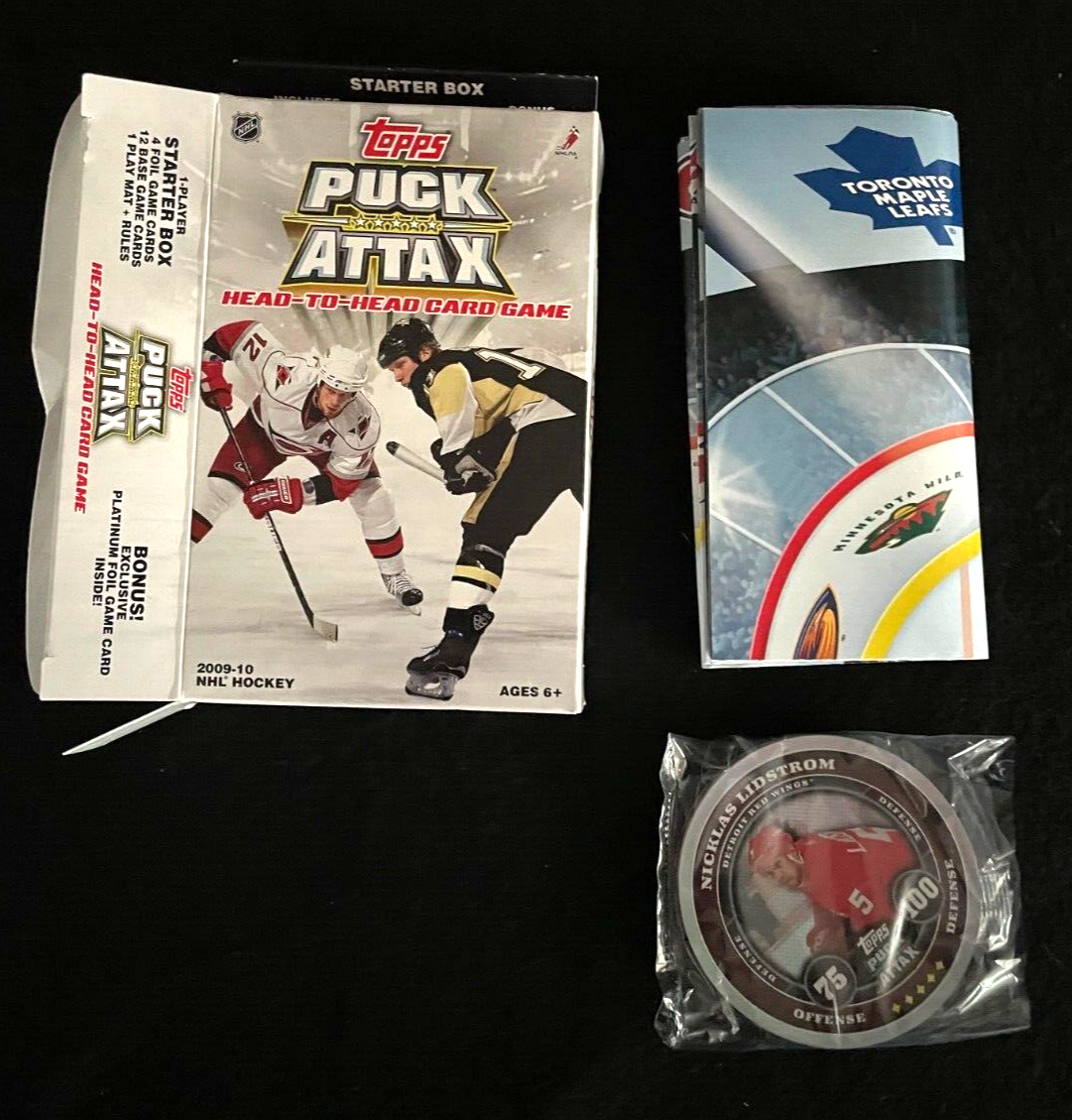 2009-10 Topps NHL Puck Attax Head to Head Card Game