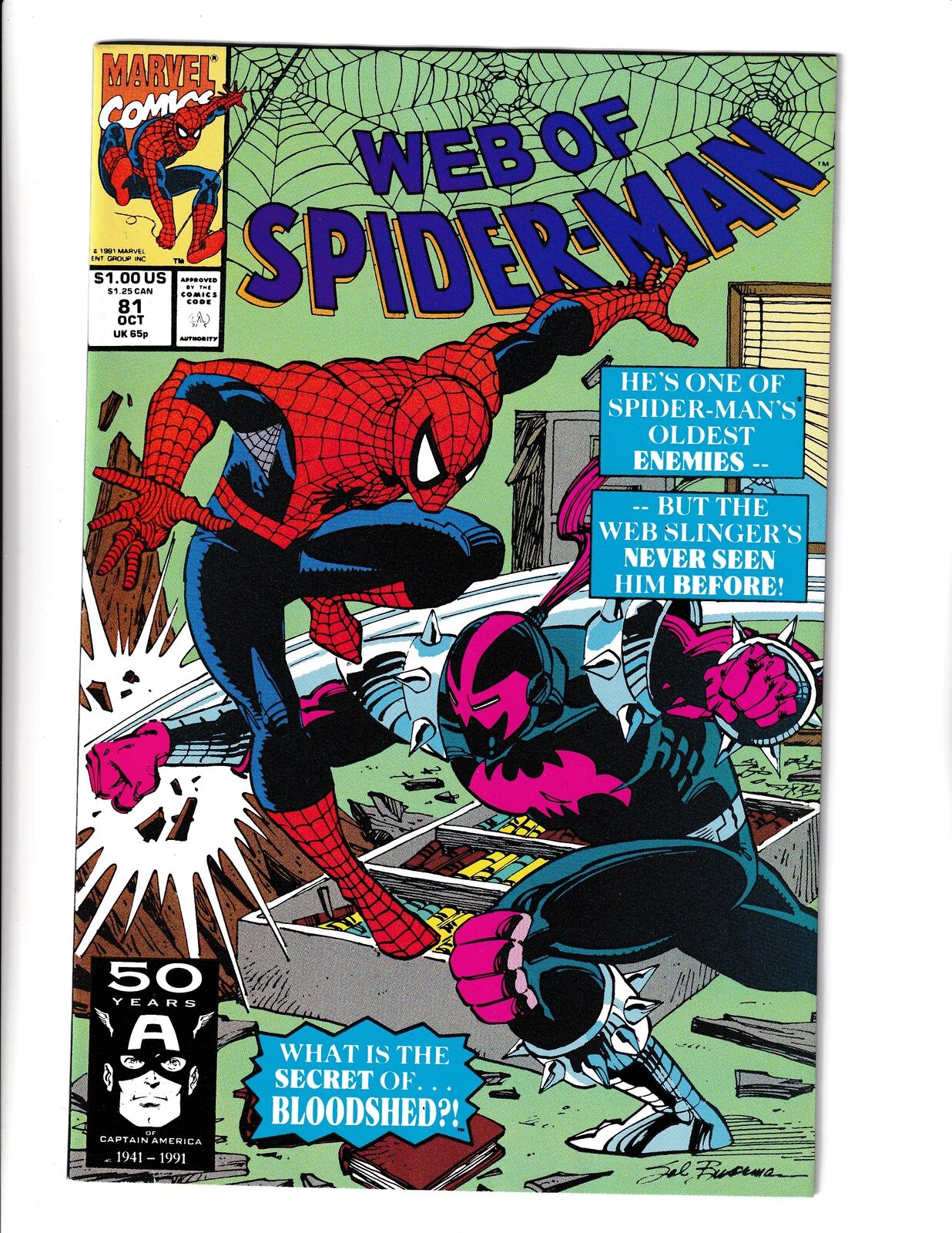 Web of Spider-Man #81 (1991) Marvel Comics