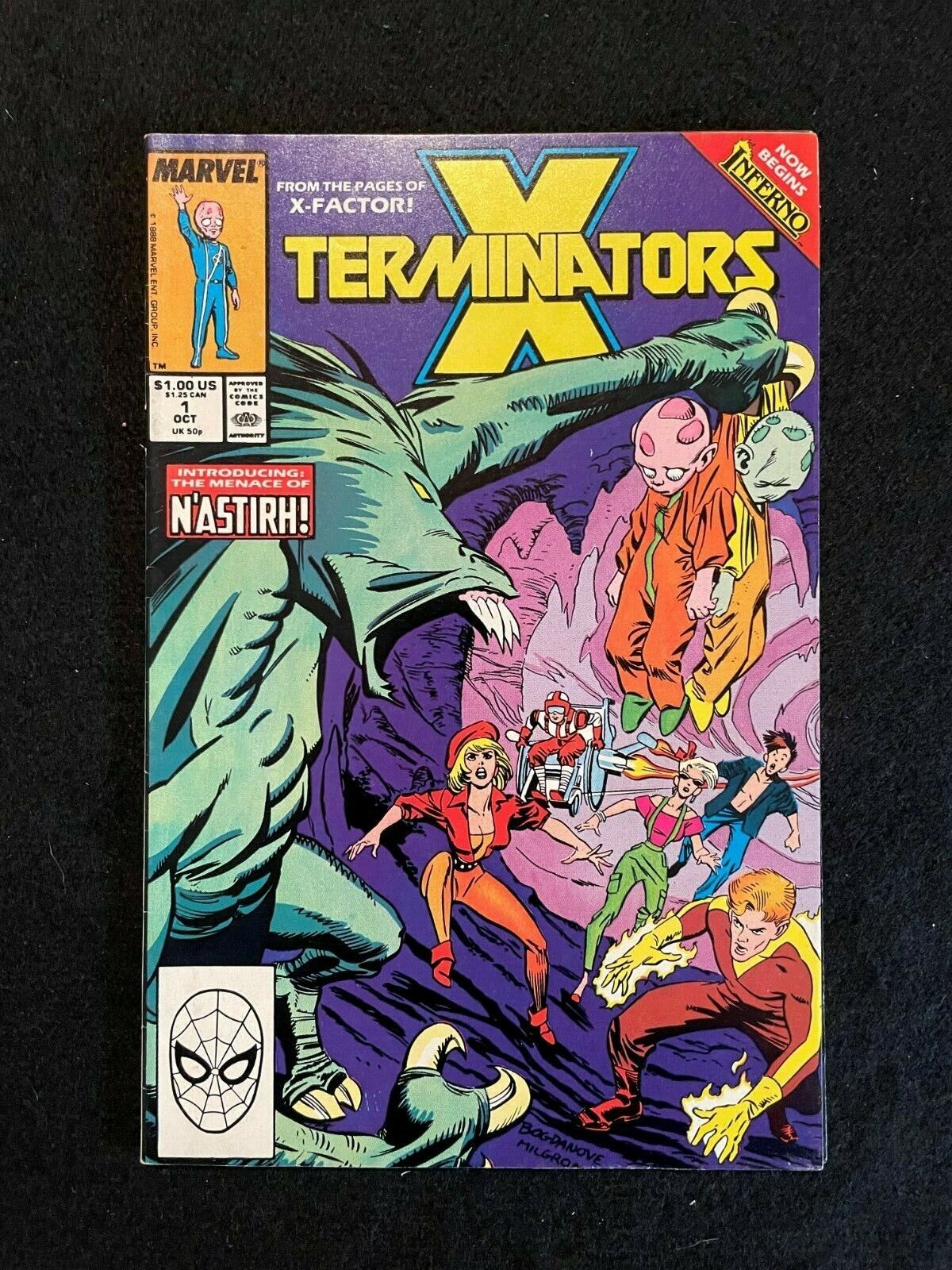 X-Terminators 1 October 1988 Marvel Comics