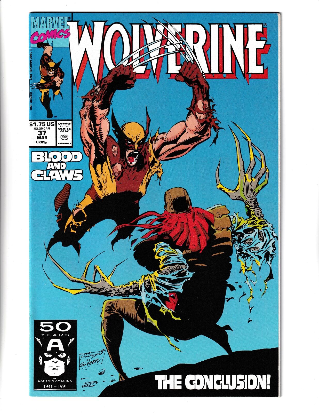 Wolverine #37 (1991) 1st App Albert And Elsie Dee Marvel Comics