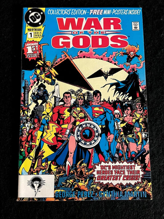 War of the Gods #1 1991 - George Perez - VERY HIGH GRADE