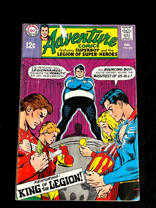 Adventure Comics #375 1968 - 1st Appearance of the Wanderers