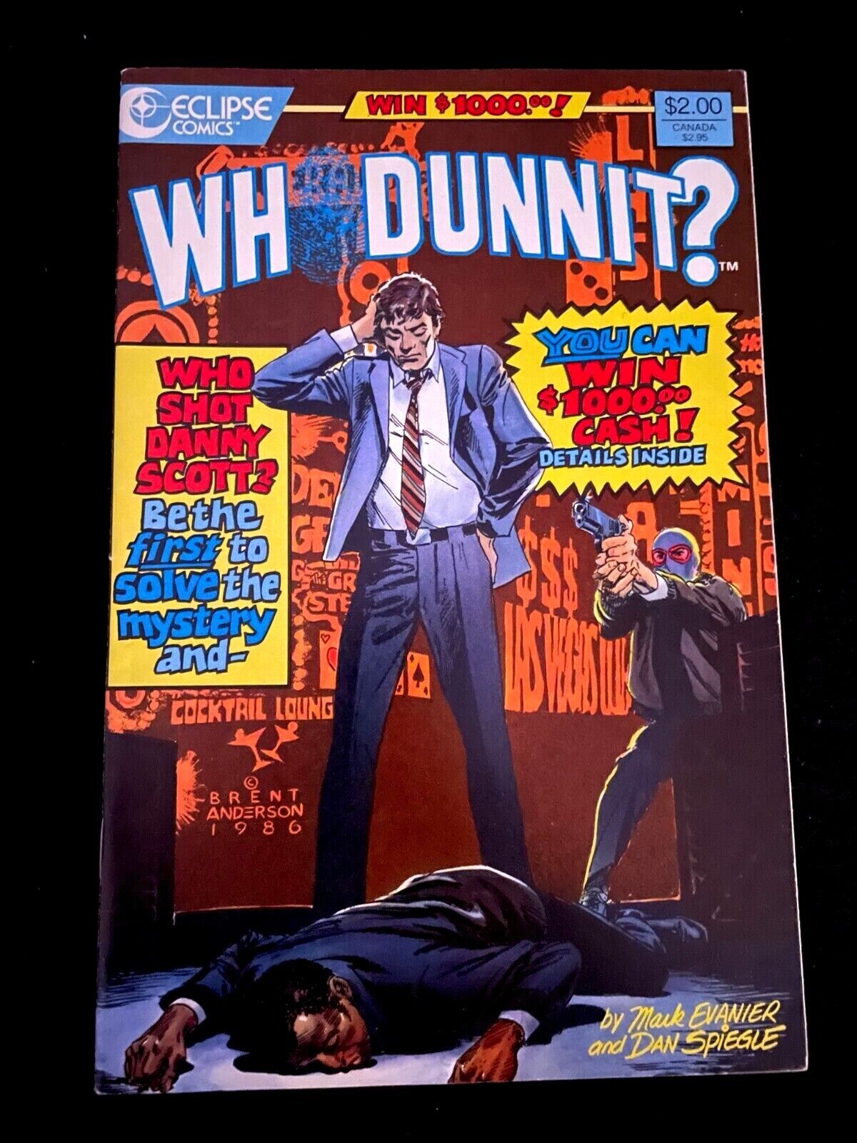 Whodunnit #1 1986 - Eclipse Comics