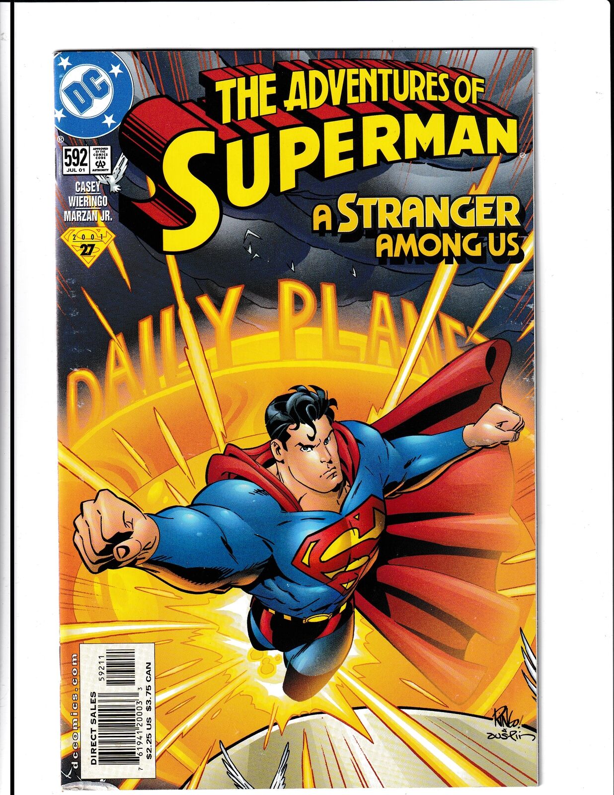 Adventures of Superman #592 (2001) DC Comics