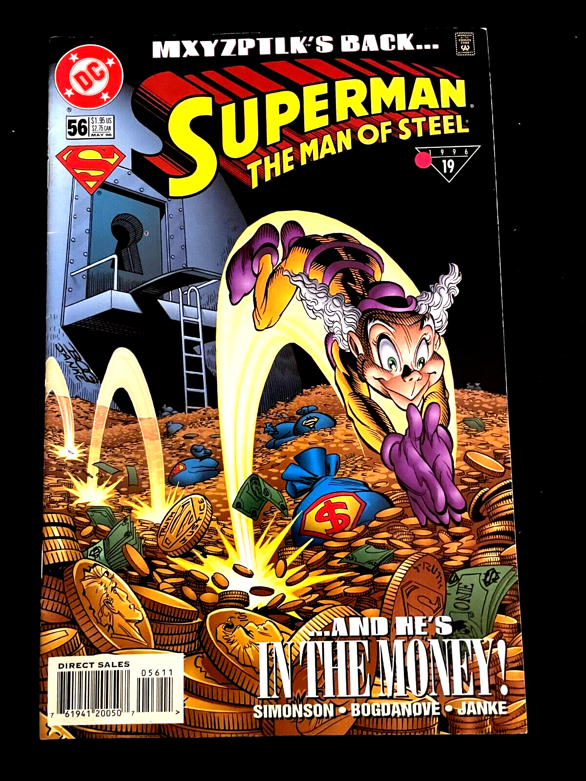 Superman: The Man of Steel #56  1996 - VERY HIGH GRADE