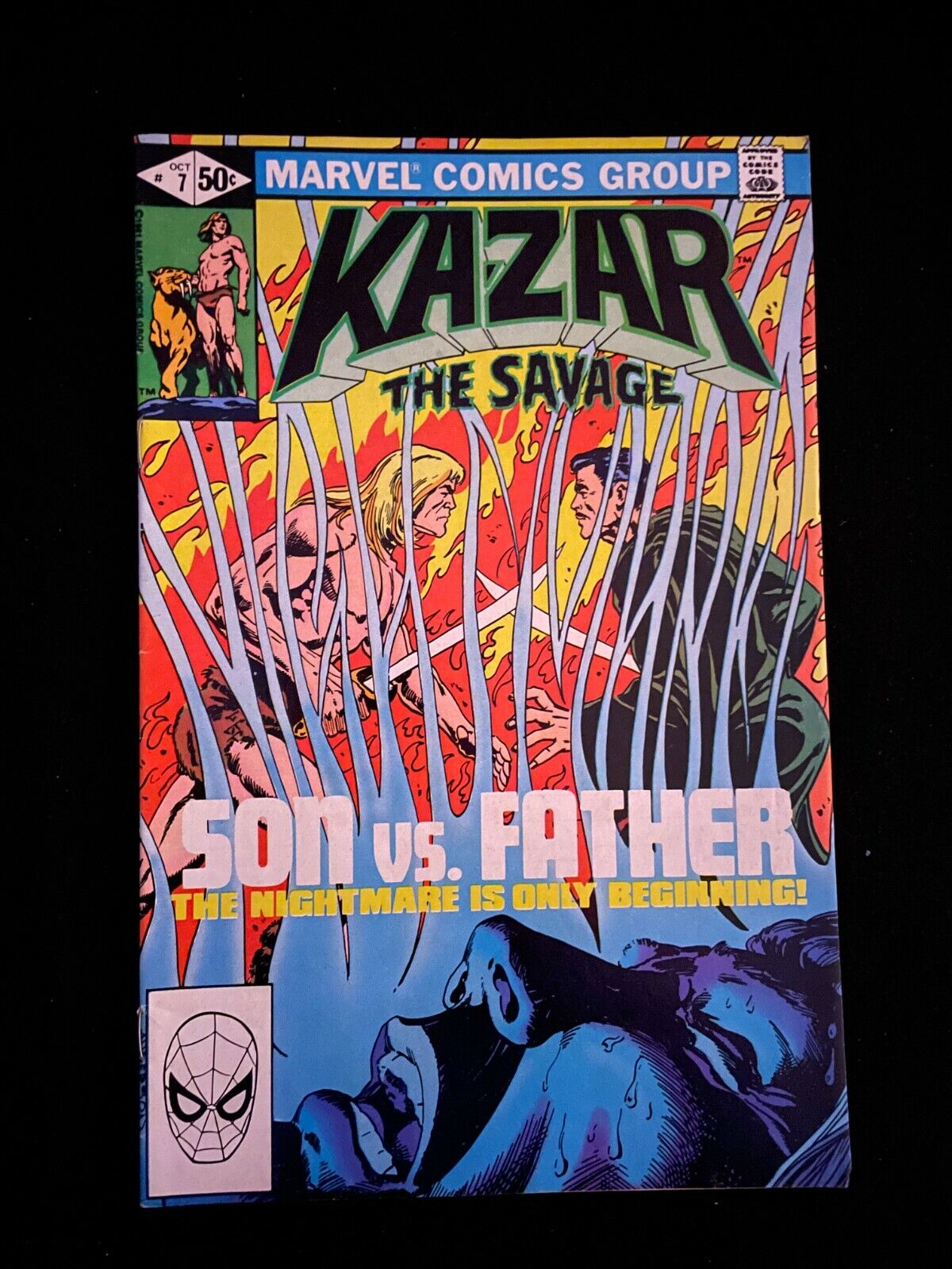 Ka-Zar The Savage #7 Oct 1981 Direct Sale Edition