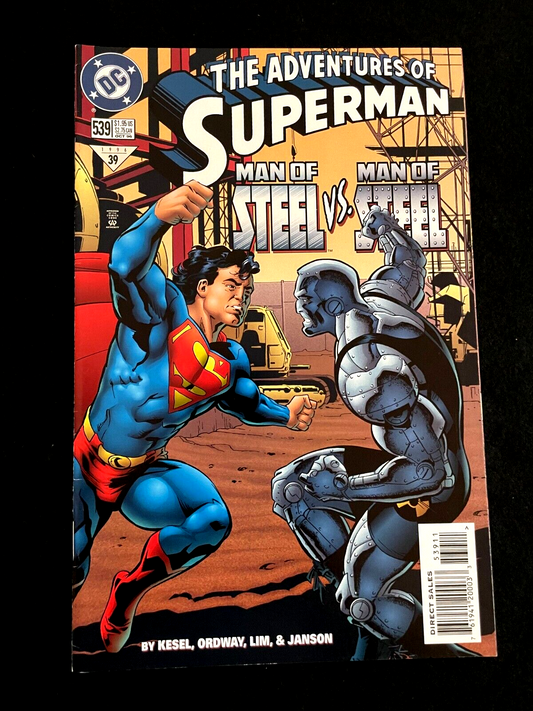 Adventures of Superman #539 1996 - VERY HIGH GRADE