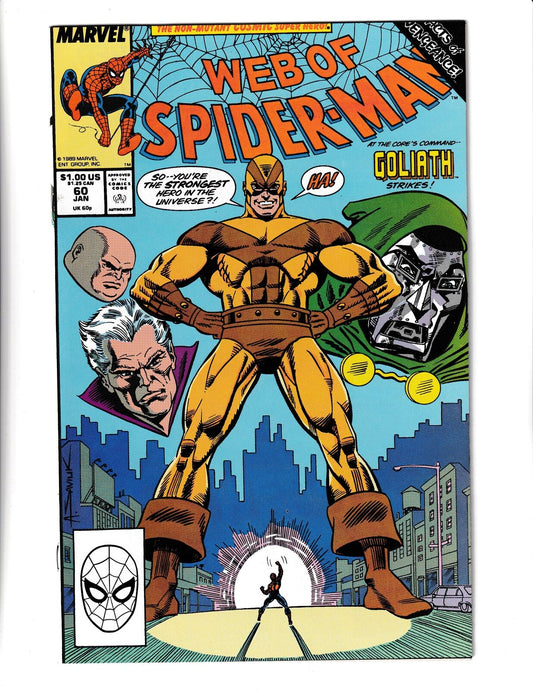 Web of Spider-Man #60 (1990) Marvel Comics