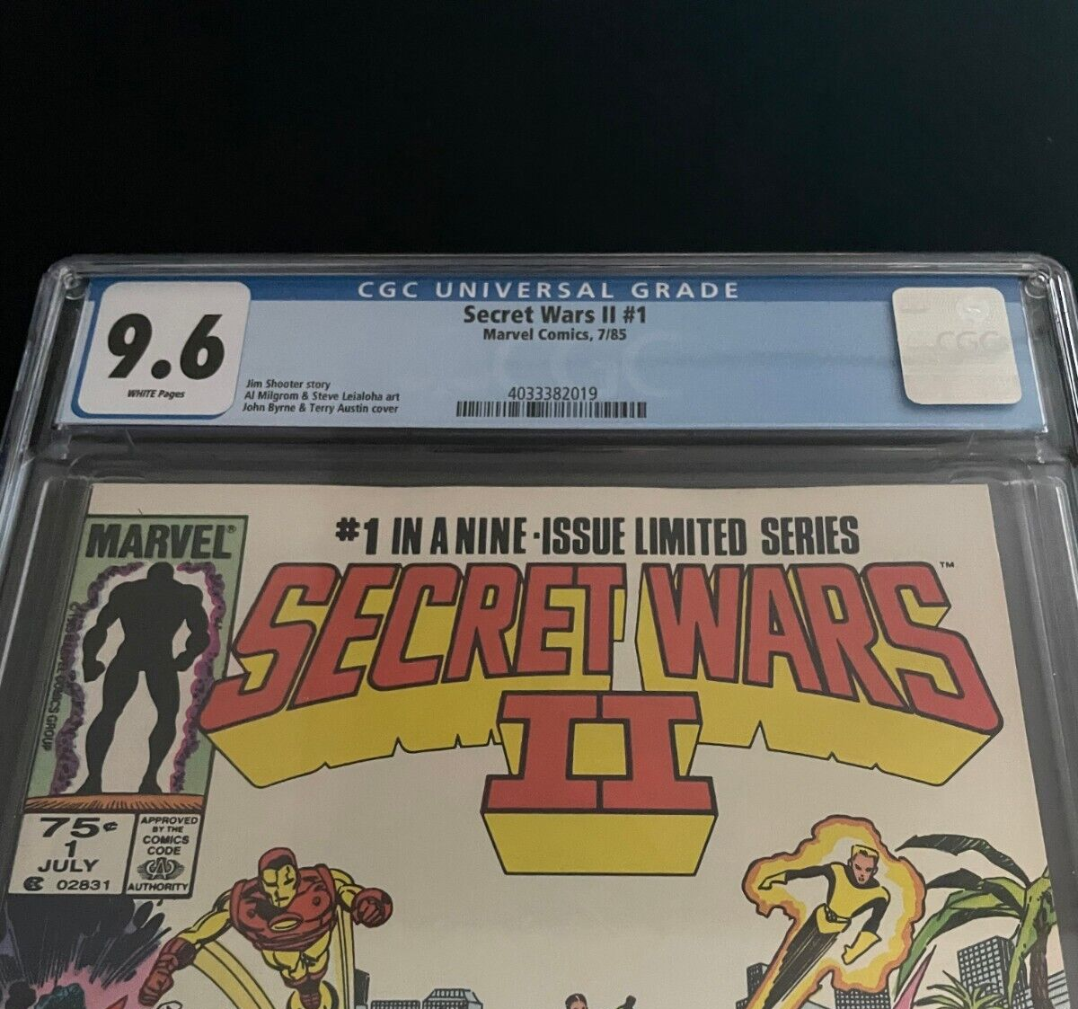 Secret Wars II #1 CGC 9.6 1985 Marvel Comics