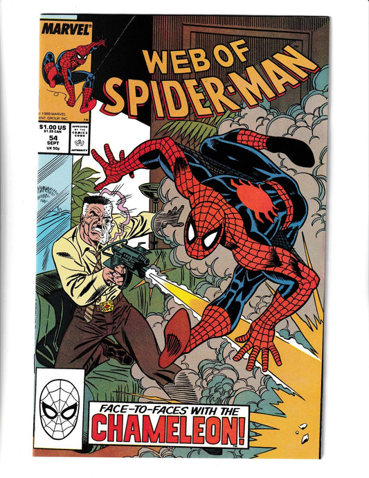 Web of Spider-Man #54 (1989) Marvel Comics