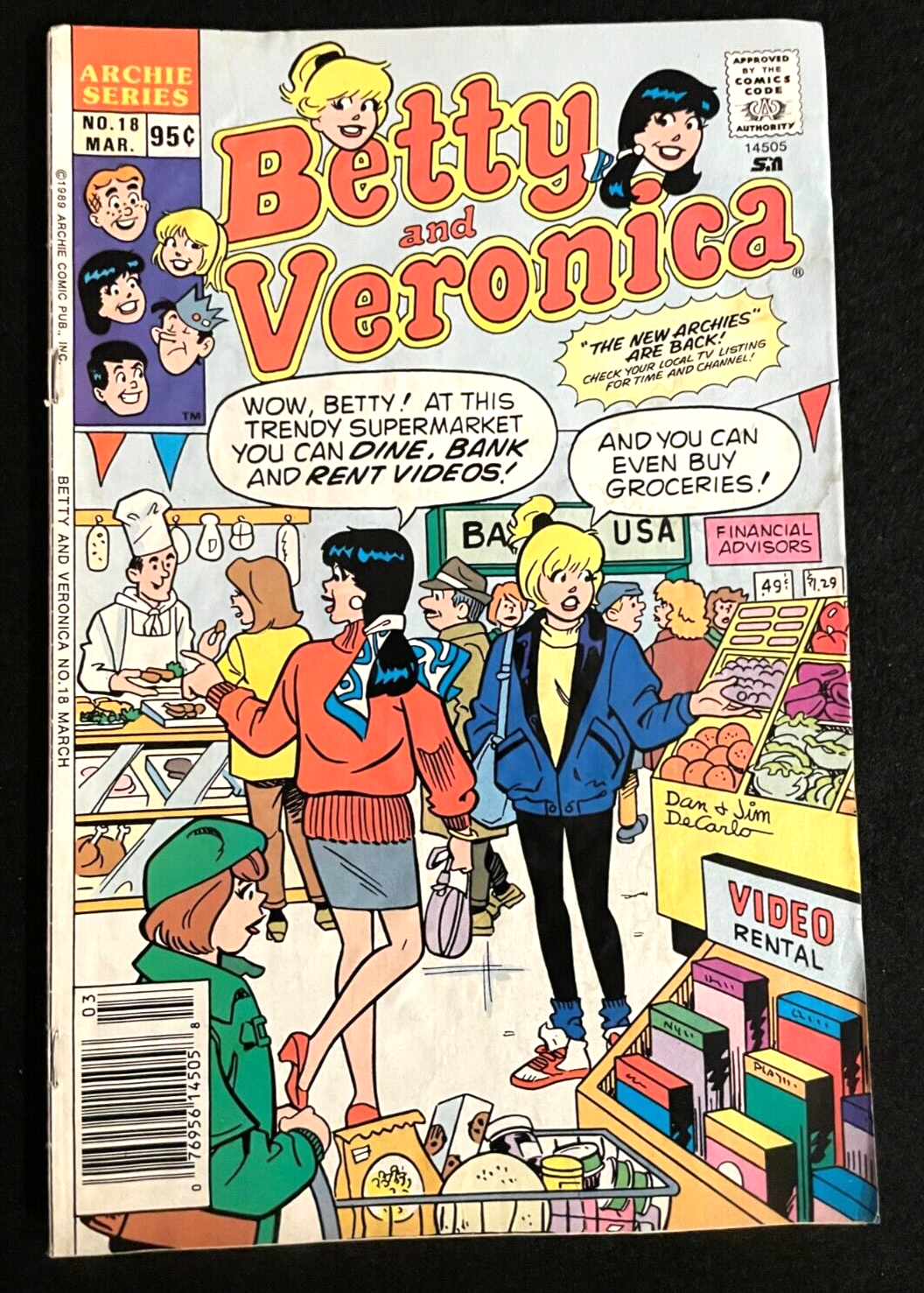 Betty and Veronica #18 1989 - Canadian Newsstand