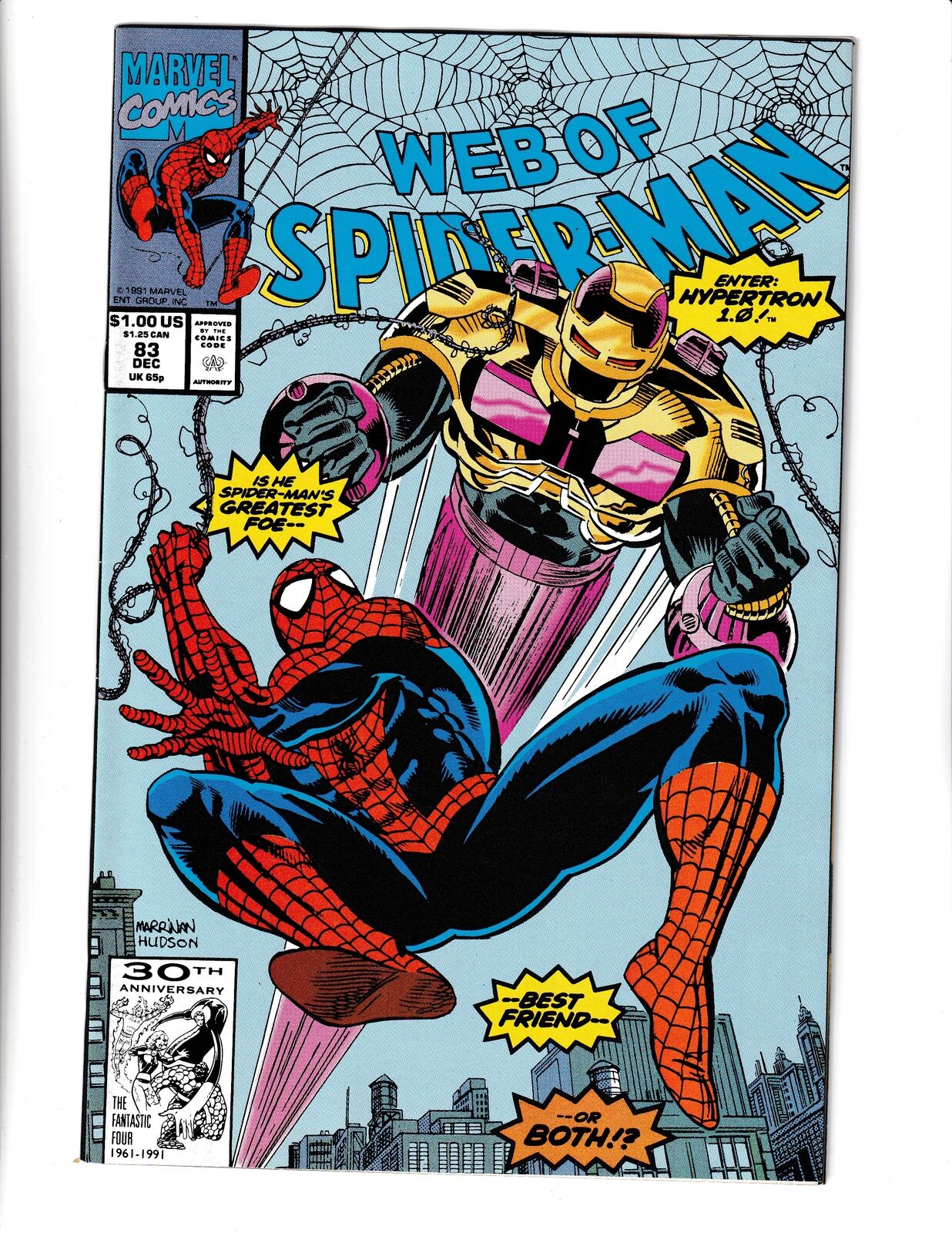 Web of Spider-Man #83 (1991) Marvel Comics