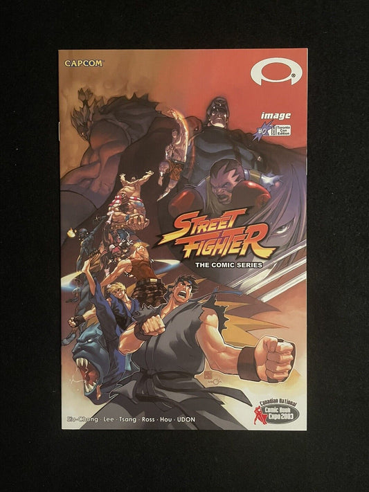 Street Fighter #0 RARE!! Toronto Canadian National Comic Con Variant 2003 Image